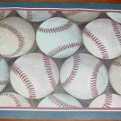 Baseball Baseballs MLB Wallpaper Wall Border by Village ~ Free Shipping