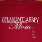 Belmont Abbey College BAC Mom Mother Burgundy Dark Red T-Shirt ~ Ladies S Small ~ Free Shipping