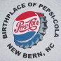 Birthplace of Pepsi-Cola New Bern NC Gray T-Shirt Men's XL X-Large ~ Free Shipping