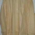 Bobby Jones Collection Made in Italy Yellow Cotton Dress Shirt Men L 16-16.5 ~ Free Shipping