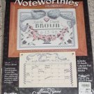Bucilla Noteworthies Wedding Anniversary Together Forever Cross Stitch Calendar Kit #41708