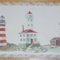 Carefree Wallcoverings Lighthouse Mosaic White Wall Wallpaper Border 5 yd BC70181B ~ Free Shipping