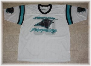 Carolina Panthers White Mesh Limited Edition Football Jersey Shirt 05 Mens XL~ Free Shipping