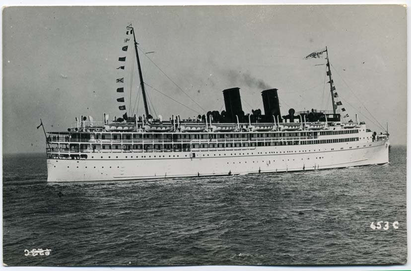 Iroquois Passenger Steamship Vintage Real-Photo PC Circa 1912