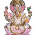 Marble Ganapati Statue 30" - GNS30002