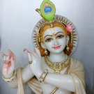 Marble Idol of Krishna 30" Inch - KSN30002