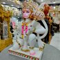 Lord Shree Bajrang Bali Made from White Marble