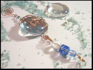 Blue Swirl Charmed Treasures