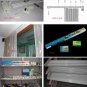 13' (4 meter) Remote Control Electric Window Curtain Dual Tracks and Timer