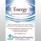 Essential Oil Blend Energy Wellspring Prosperity