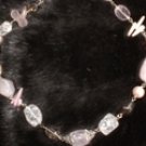 Tachyon Crystal Quartz, Opal & Pearl Sterling Heart Chakra Necklace