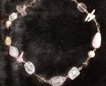 Tachyon Crystal Quartz, Opal & Pearl Sterling Heart Chakra Necklace