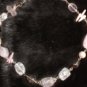 Tachyon Crystal Quartz, Opal & Pearl Sterling Heart Chakra Necklace