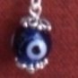 Tachyon Protective Evil Eye Sterling Silver Necklace