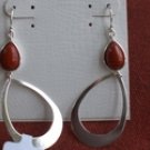 Tachyon Jasper Sterling Silver Pierced Earrings