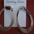 Tachyon Sterling Silver Elongated Earrings