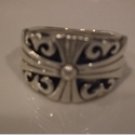 Tachyon Sterling Silver Ring Size 8