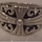 Tachyon Sterling Silver Ring Size 8