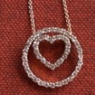 Tachyon Everlasting Love Crystal Heart Necklace