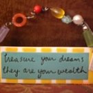 Dept 56 Beautiful Wall or Door Hanging Treasure Your Dreams