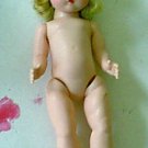 Cute Little 8" Madame Alexander Blonde Doll to Dress