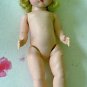 Cute Little 8" Madame Alexander Blonde Doll to Dress