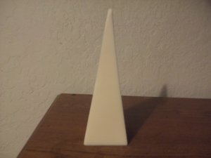 Tapered Pyramid candle