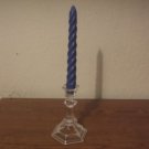 Spiraled taper candle