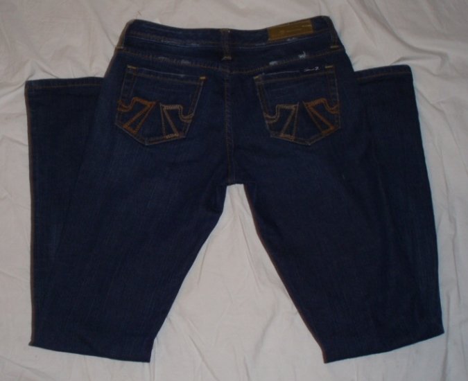 Seven Dark Blue Low Rise Jeans - Size 29