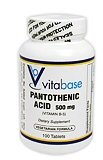 V3470 Pantothenic Acid 100 Tablets