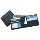 Embassy™ Men's Solid Genuine Leather Bi-Fold Wallet