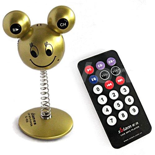 4GB Mickey Mouse Style Mp3 Player+Car Kit