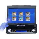 1-DIN 7" Car DVD Player with TV