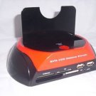 SATA Hard Drive Docking Station + Multi-Format Card Reader