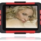 2GB 3.5 Inch MP5 Player with Card Slot - Red/Black