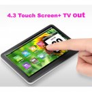 4.3 Inch TFT HD 16000k Color LCD Full Screen 16GB MP5 Player
