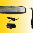 car rearview mirror with bluetooth mp3 2.5 inch lcd