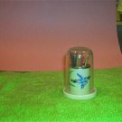 Vintage Blue Bird Toothpick Holder With Cover