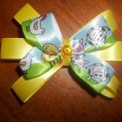 Yellow Farm Animals Boutique Bow