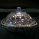 Federal Glass Co.Columbia Depression Glass Pattern Butter Dish Mint!!
