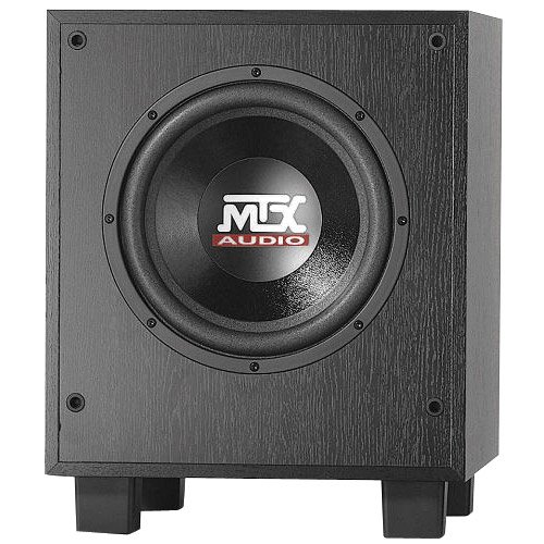 MTX MODEL SW1010 10" 100 WATTS SUBWOOFER WITH PASSIVE RADIATOR ASSEMBLED