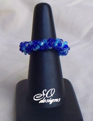 Blue Hues Ring