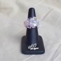 Pink Glass Ring