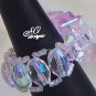 Pink Glass Ring