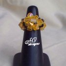 Orange & Black Ring