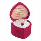 Sweetheart Gift Glass Bear in a Box