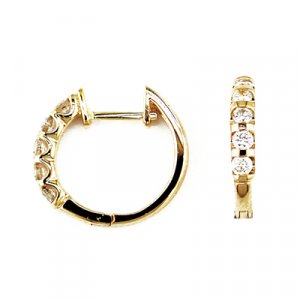 14K Diamond Earring