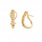 14K Gold Diamond Earrings