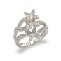 14K White Gold Diamond Right Hand Ring