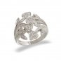 14K White Gold Diamond Right Hand Ring